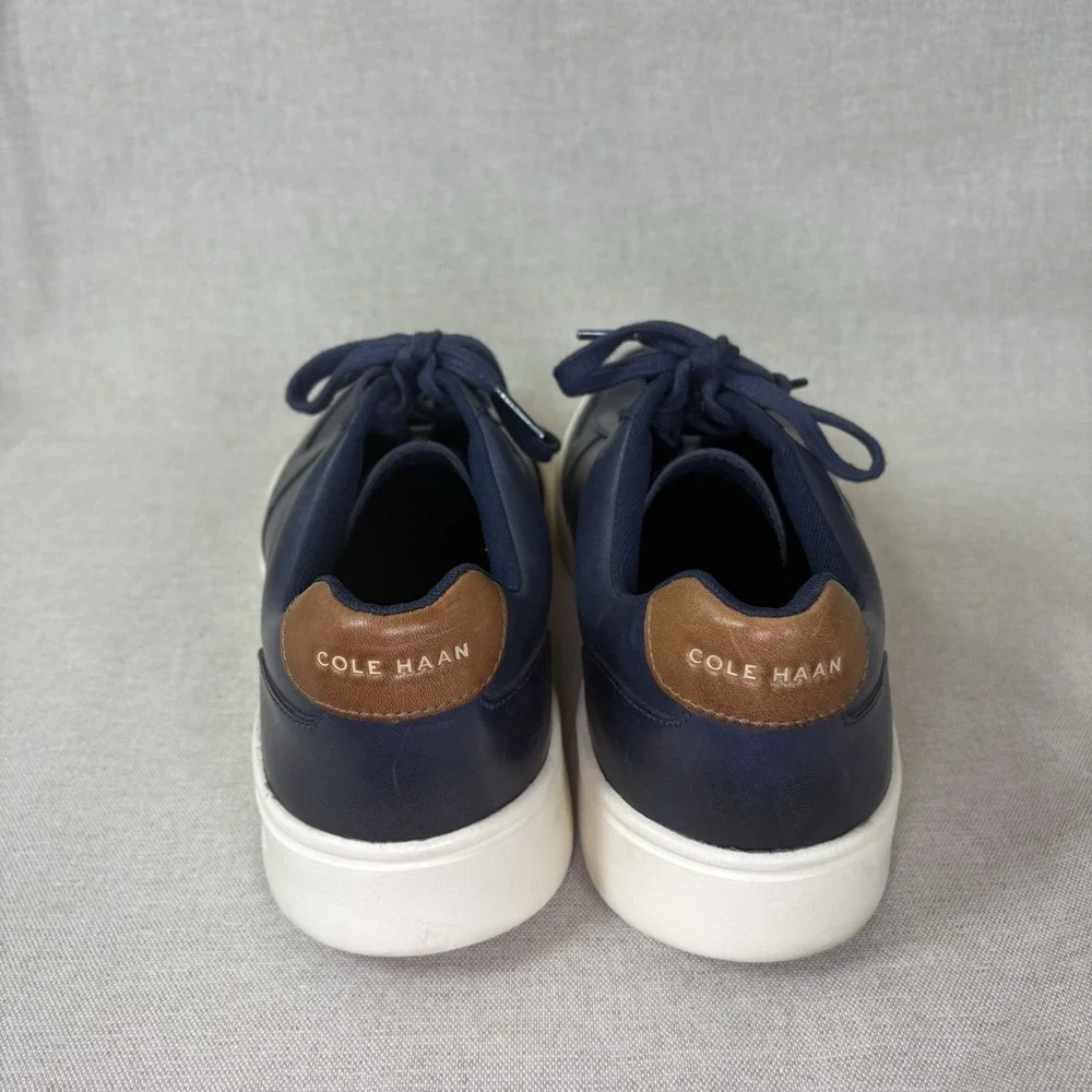 Cole Haan Z2806 Navy Grand Crosscourt Modern Perf Casual Sneaker Size‎ 10 M
